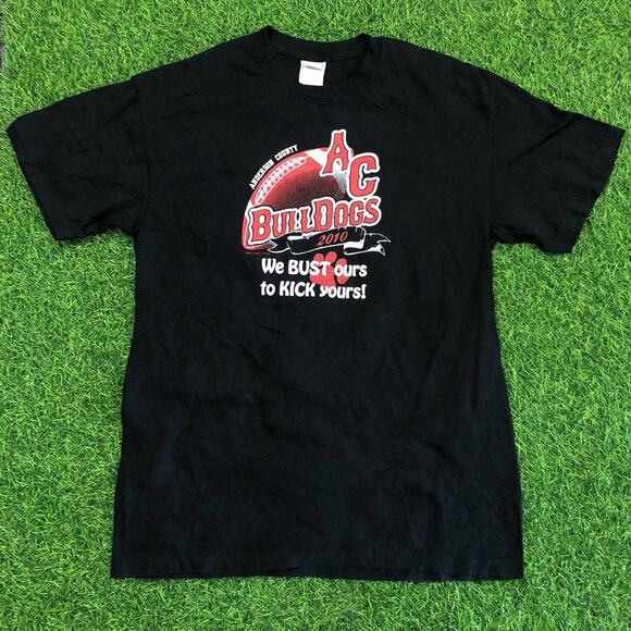 Gildan Other - Retro 2010 Anderson County Bulldogs Graphic Number Tee